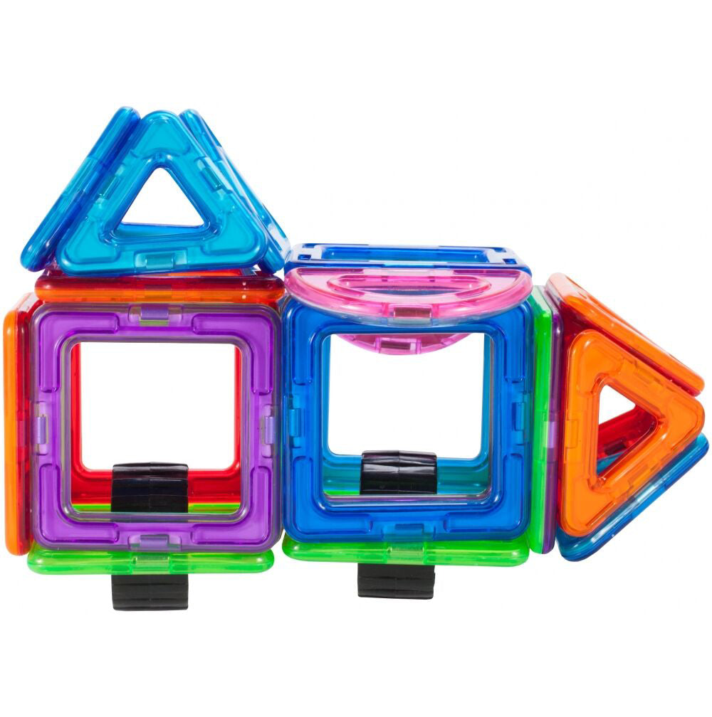 Set blocuri magnetice 3D, 41 elemente, MalPlay 108173