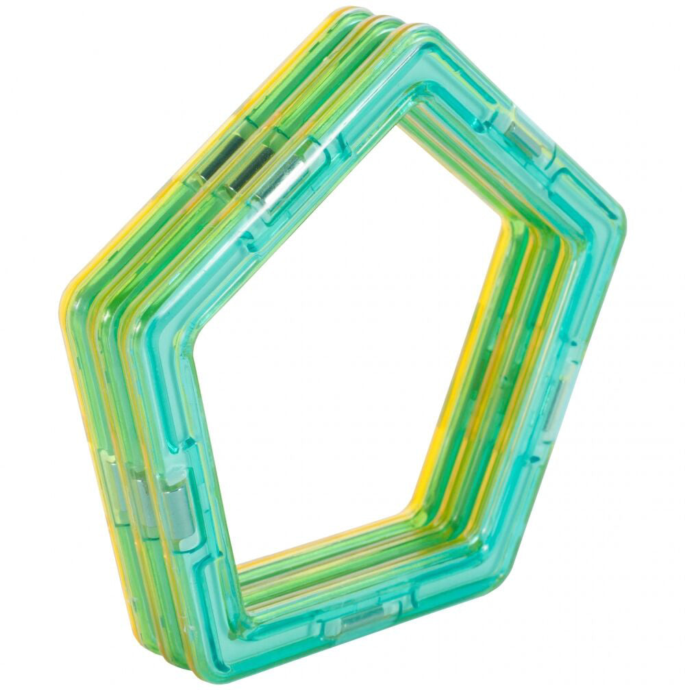 Set blocuri magnetice 3D, 41 elemente, MalPlay 108173