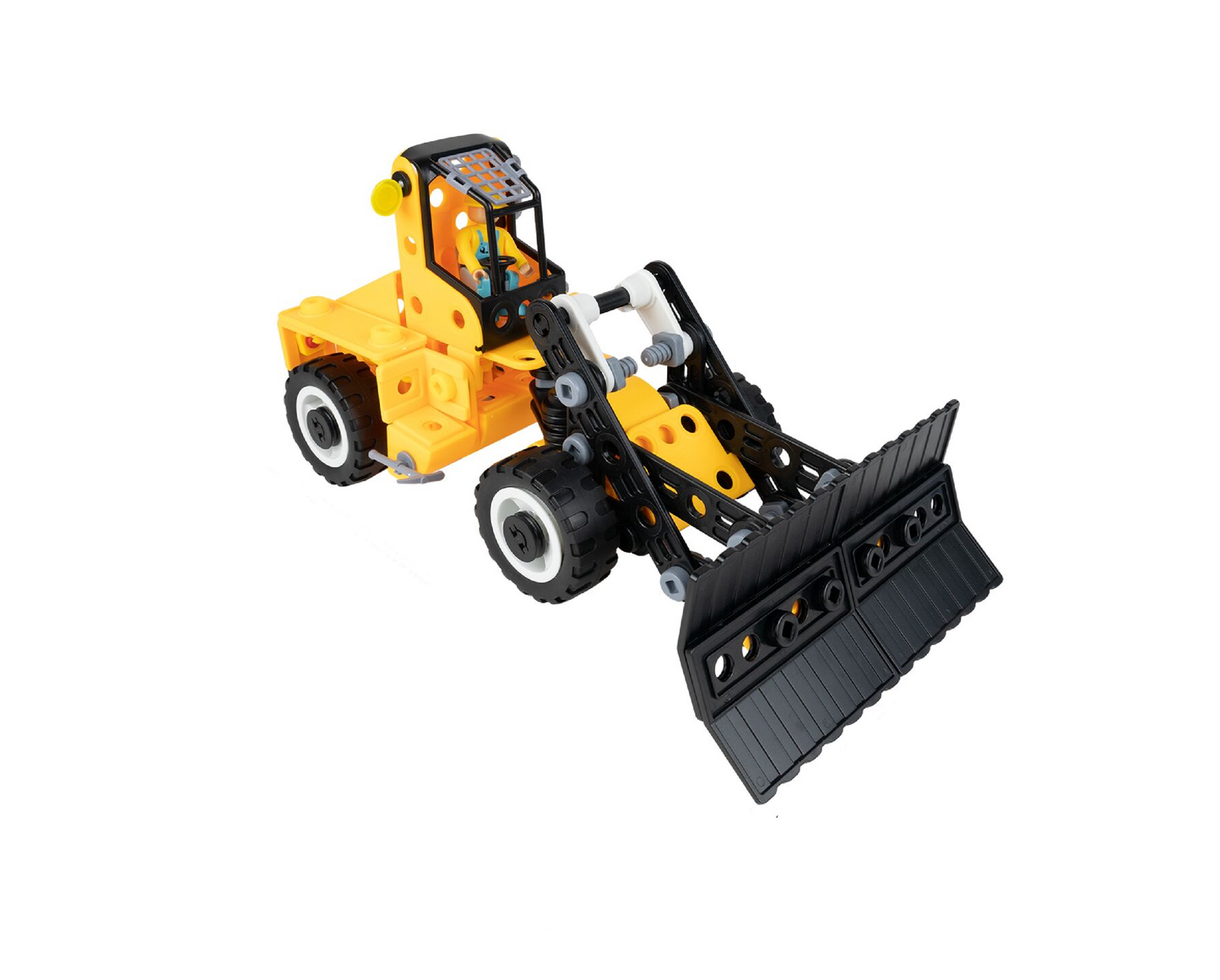 Set constructie utilaje 8 in 1, 223 elemente, MalPlay 109899