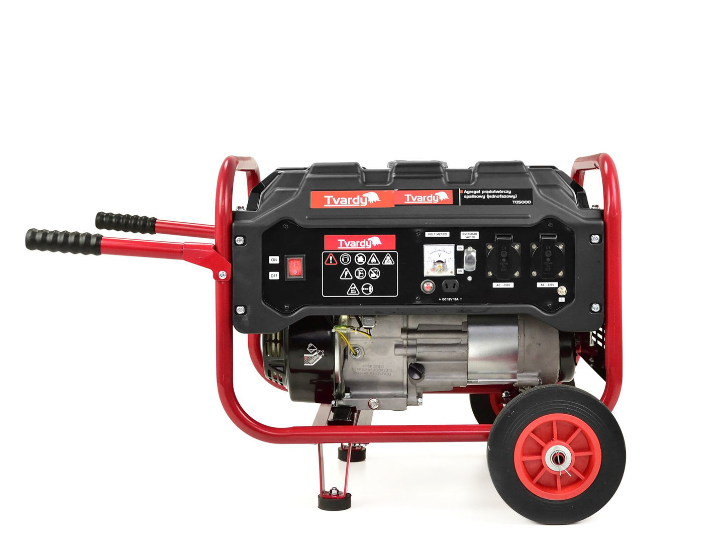 Generator pe benzina monofazat, 2.2 kW, Tvardy T05000