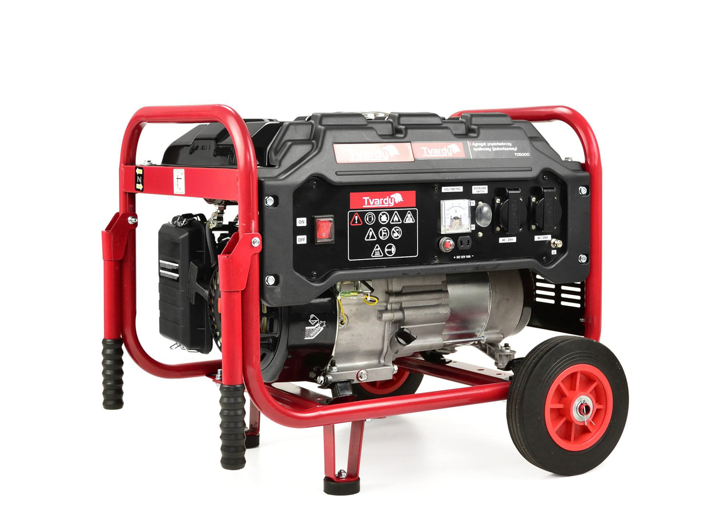 Generator pe benzina monofazat, 2.2 kW, Tvardy T05000