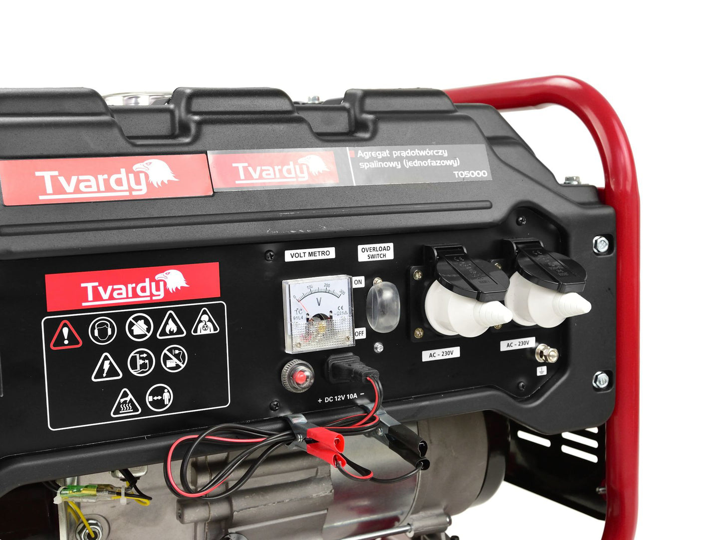 Generator pe benzina monofazat, 2.2 kW, Tvardy T05000