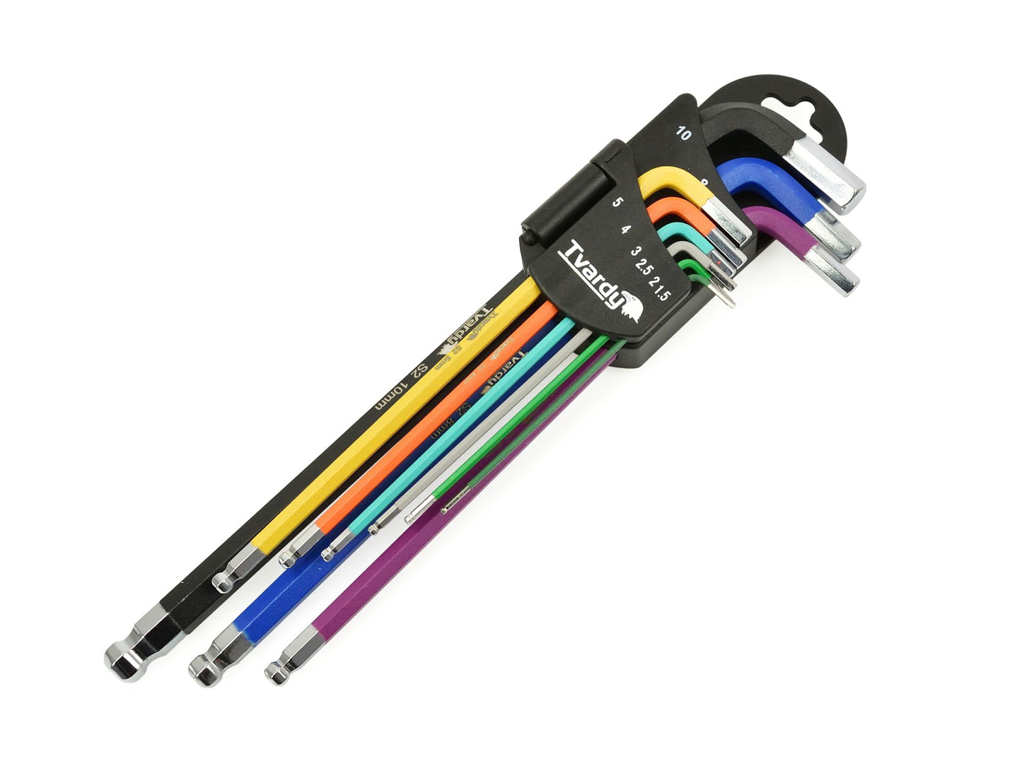 Set chei imbus torx, T10-T50, 9 elemente, Tvardy T00123