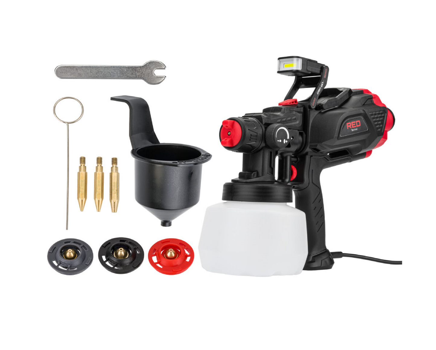 Pistol de vopsit, 650 W, Red Technic RTPDM0020