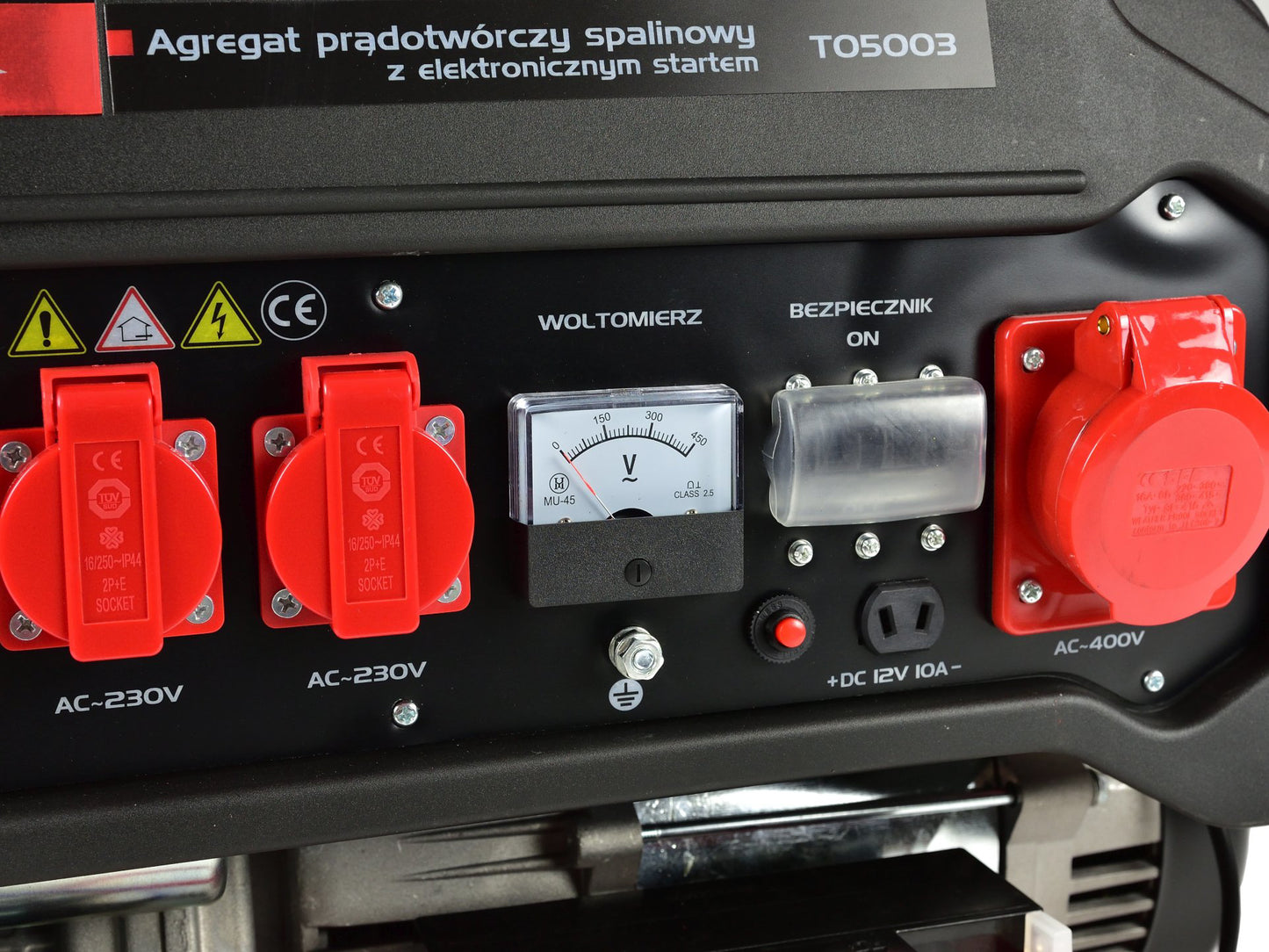 Generator de curent cu pornire electrica, 6.6 kW, 15 cp, Tvardy T05003