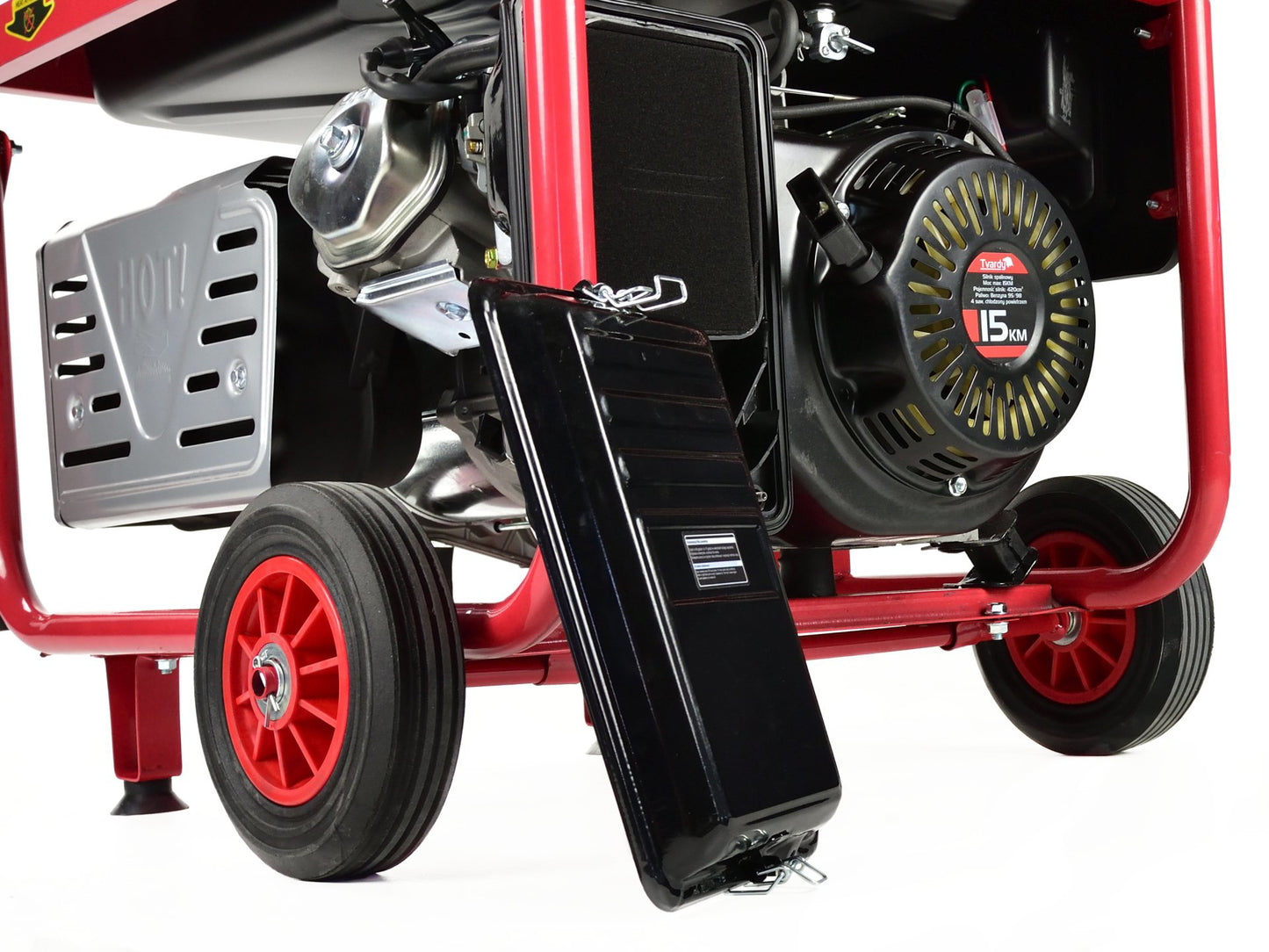 Generator de curent cu pornire electrica, 6.6 kW, 15 cp, Tvardy T05003