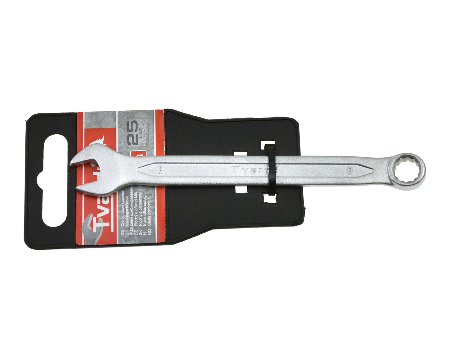 Cheie combinata satinata CR-V, 6 mm, Tvardy T00606