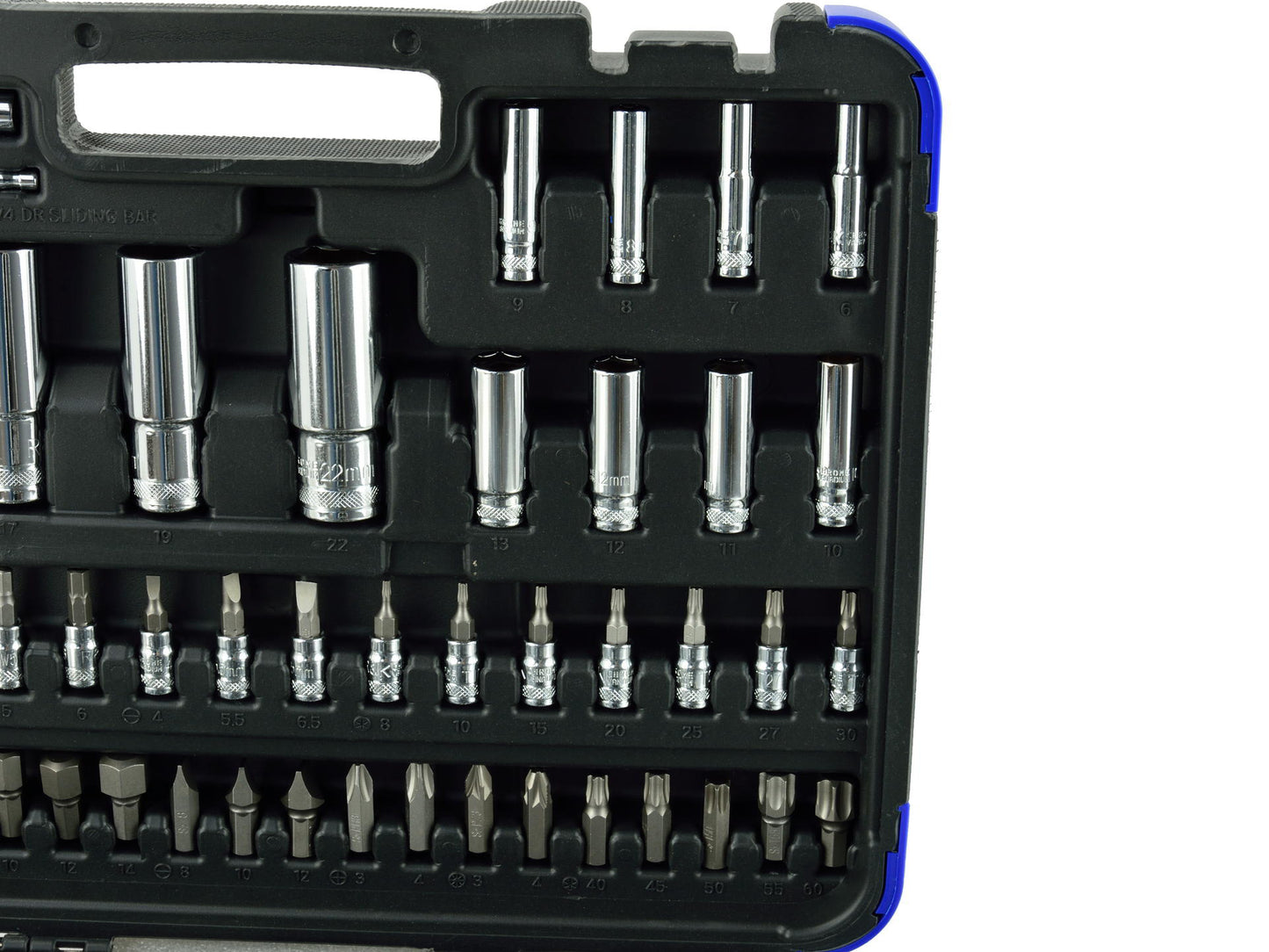 Set chei tubulare profesionale, 108 elemente, 1/4" - 1/2", R&K RK0202