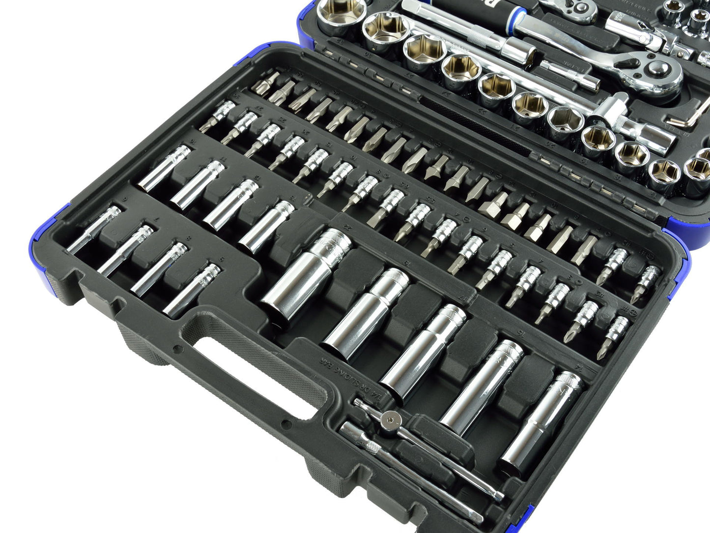 Set chei tubulare profesionale, 108 elemente, 1/4" - 1/2", R&K RK0202