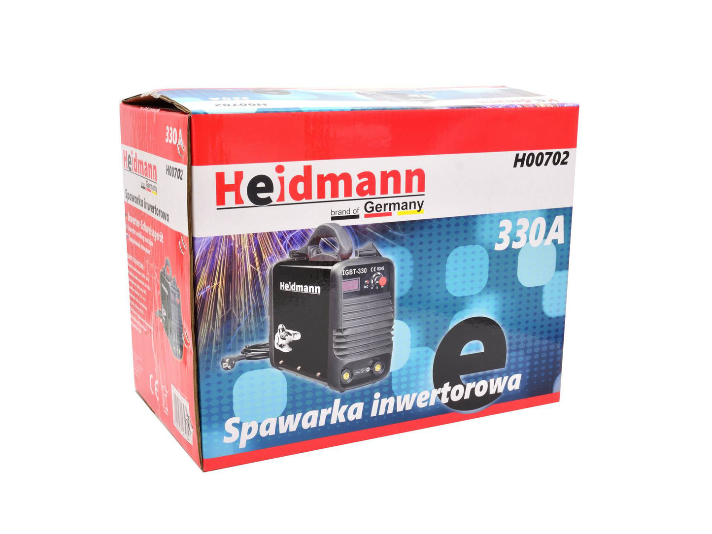Aparat de sudura tip invertor, 330 A, Heidmann H00702