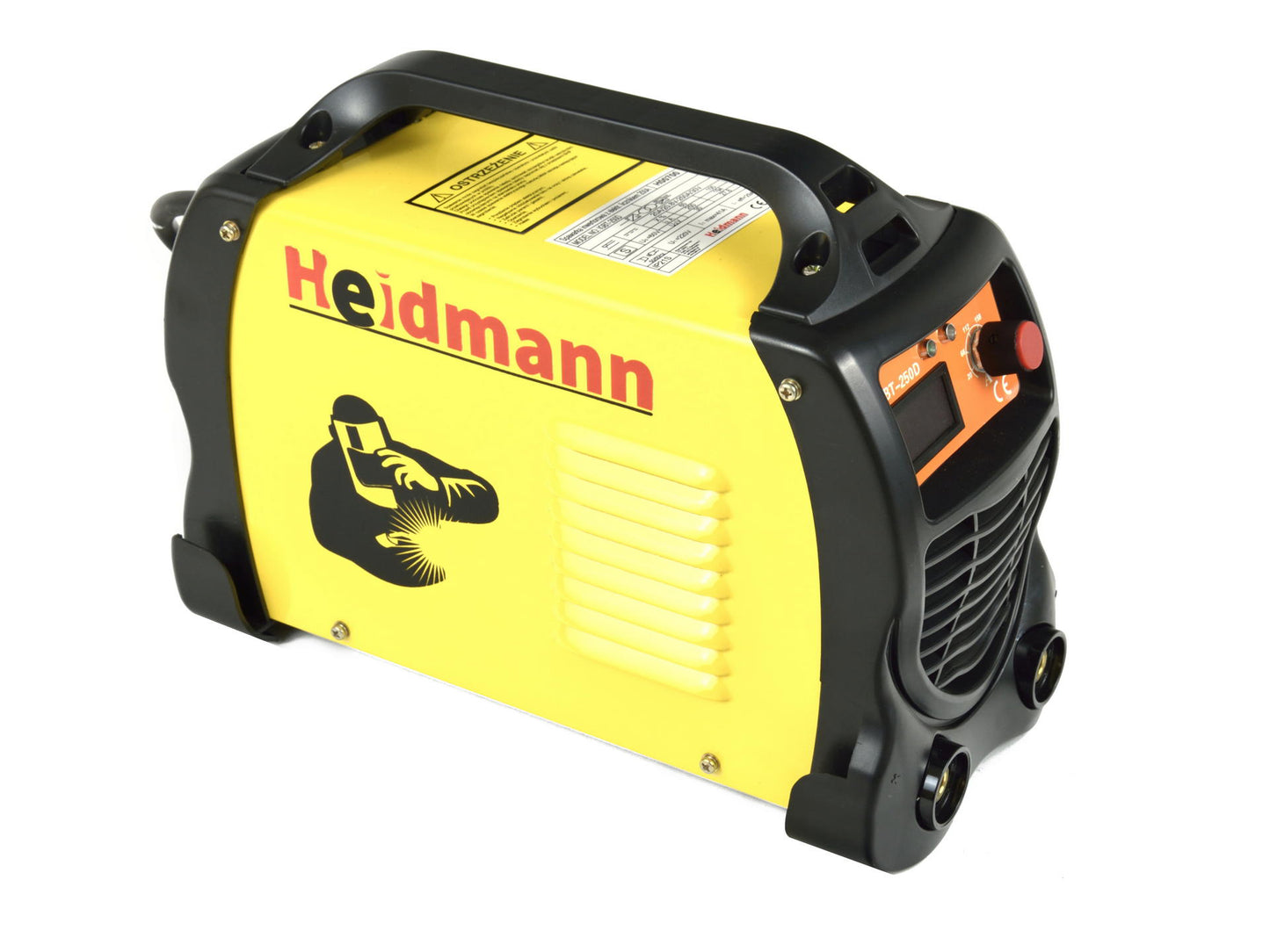 Aparat de sudura tip invertor cu afisaj LCD, 250A, Hiedmann H00700