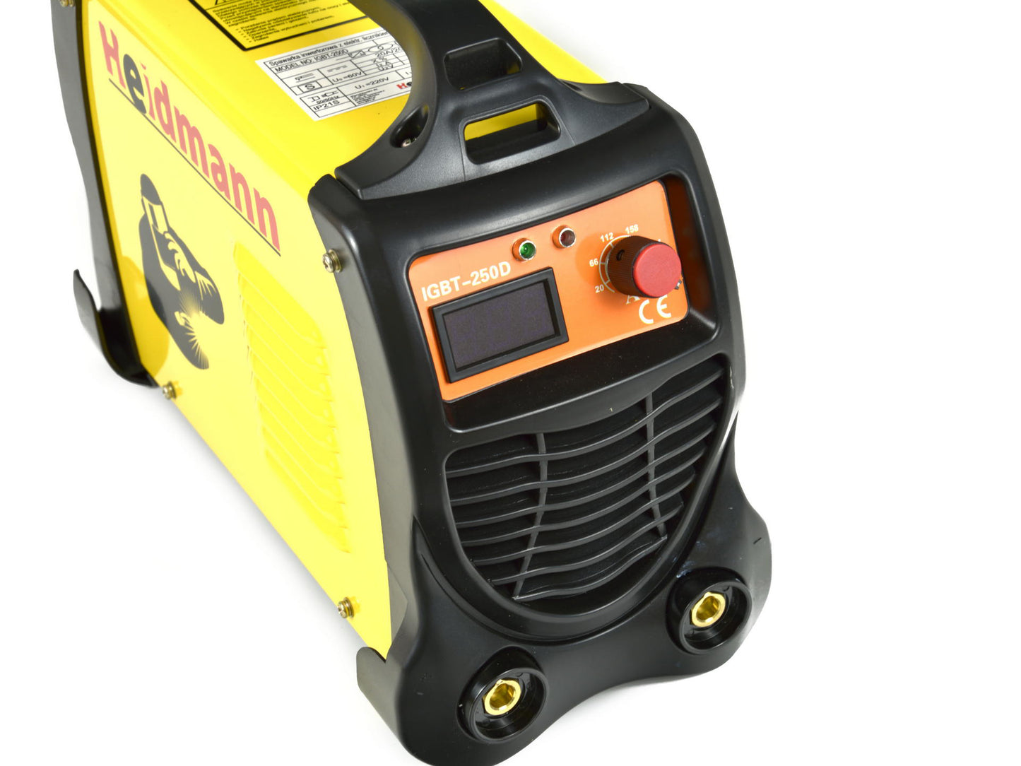 Aparat de sudura tip invertor cu afisaj LCD, 250A, Hiedmann H00700