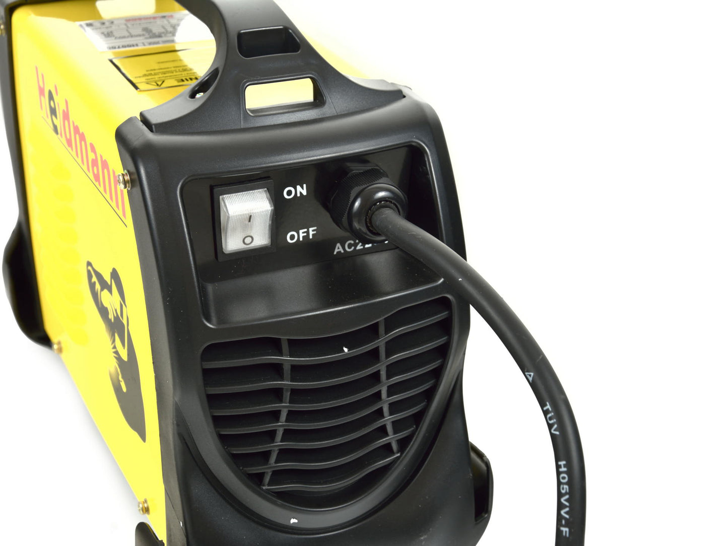 Aparat de sudura tip invertor cu afisaj LCD, 250A, Hiedmann H00700