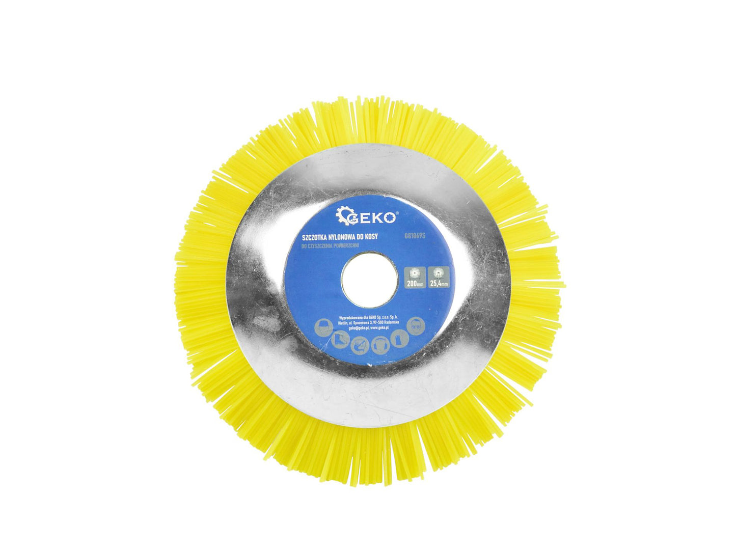 Perie din nailon pentru curatarea suprafetelor, 200 x 25.4 mm, Geko G81069S