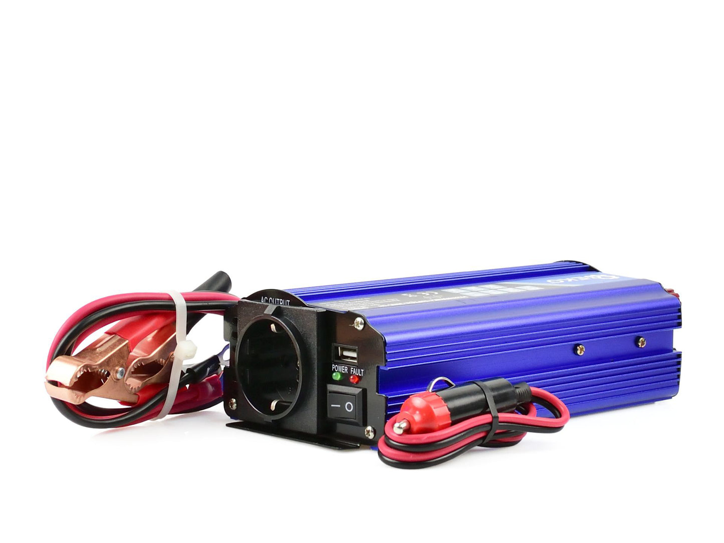 Convertor de tensiune, 24 V / 230 V, 300 W / 600 W, Geko G17011