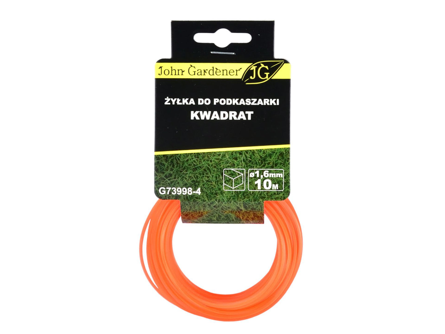 Fir trimmer patrat, 1.6 mm x 10 m, John Gardener G73998-4