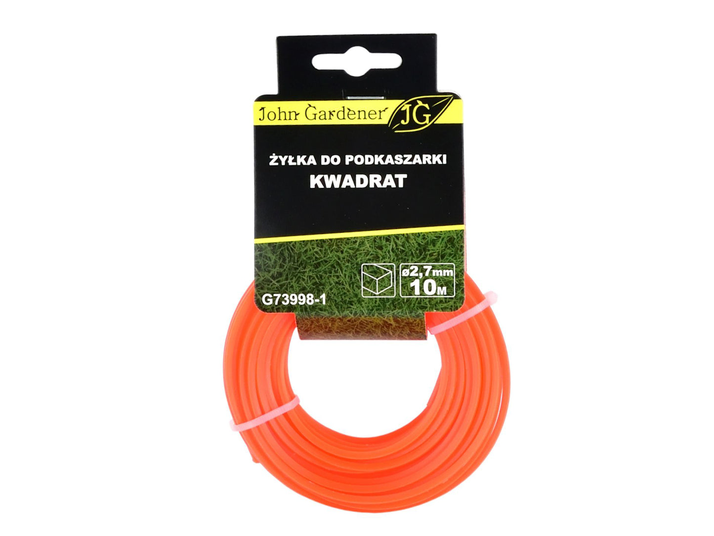 Fir trimmer patrat, 2.7 mm x 10 m, Jogn Gardener G73998-1