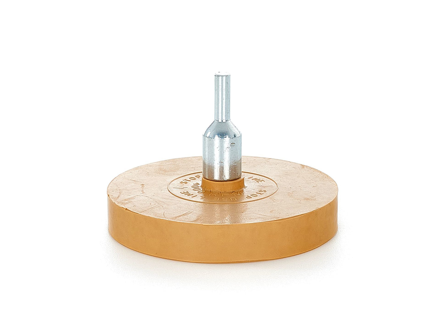 Disc de cauciuc pentru indepartarea lipiciului cu adaptor, Geko G78907