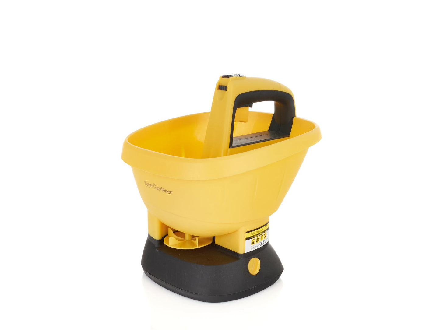 Semanatoare electrica pentru imprastiere seminte si fertilizant, 2.7 l, John Gardener G72065