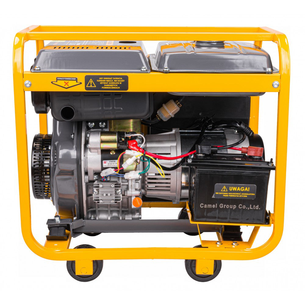Generator de curent pe motorina PM-AGR-5500MD, 5.5 kW, Powermat PM1228