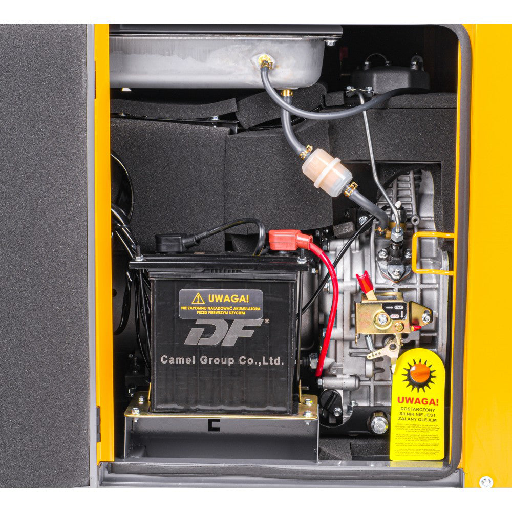 Generator de curent pe motorina PM-AGR-8500MD, 8.5 kW, Powermat PM1225