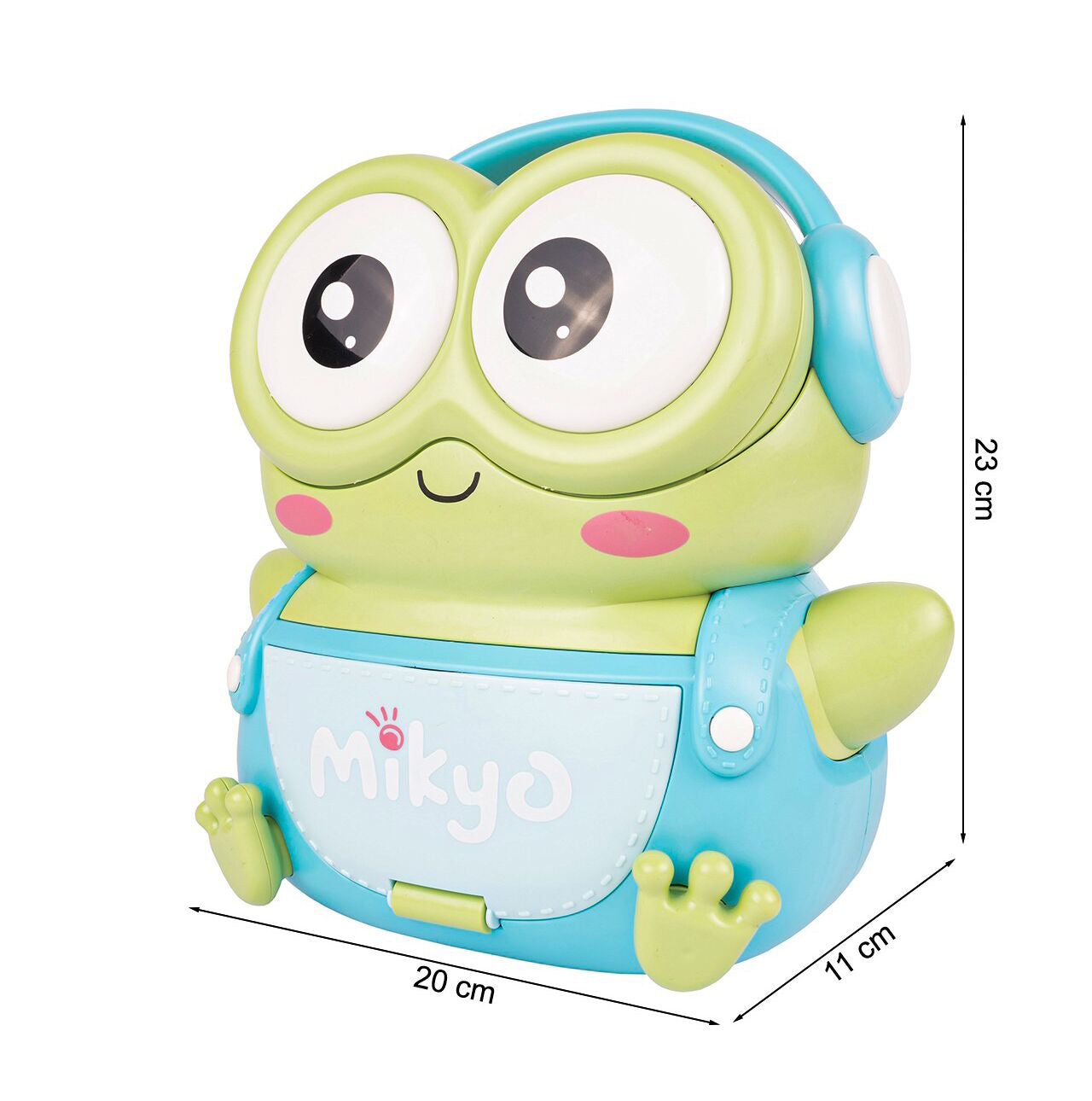 Rucsac tip seif in forma de broscuta 2 in 1, MalPlay 109665