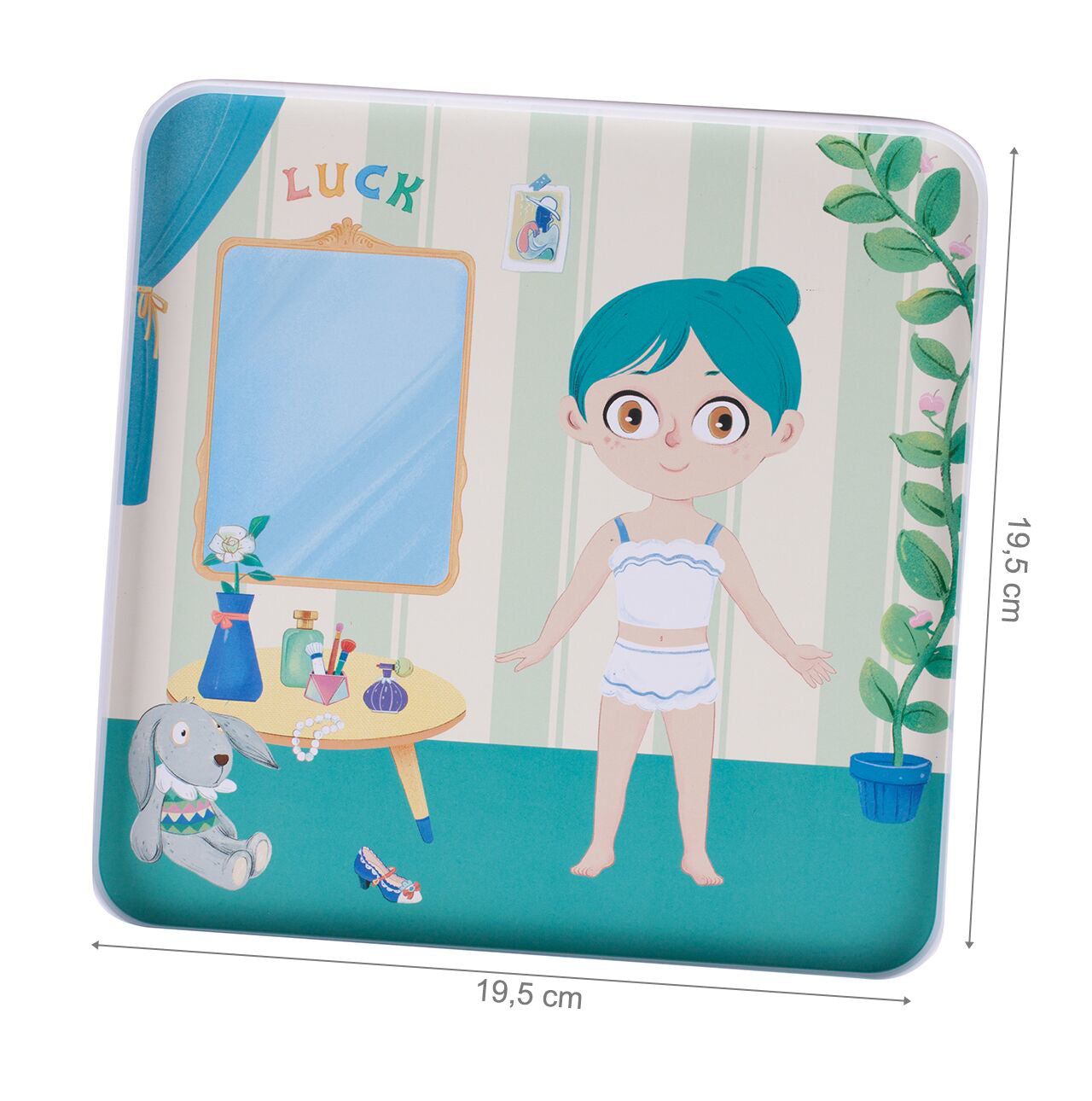 Puzzle Girl Dress Up, 62 piese, MalPlay 109656