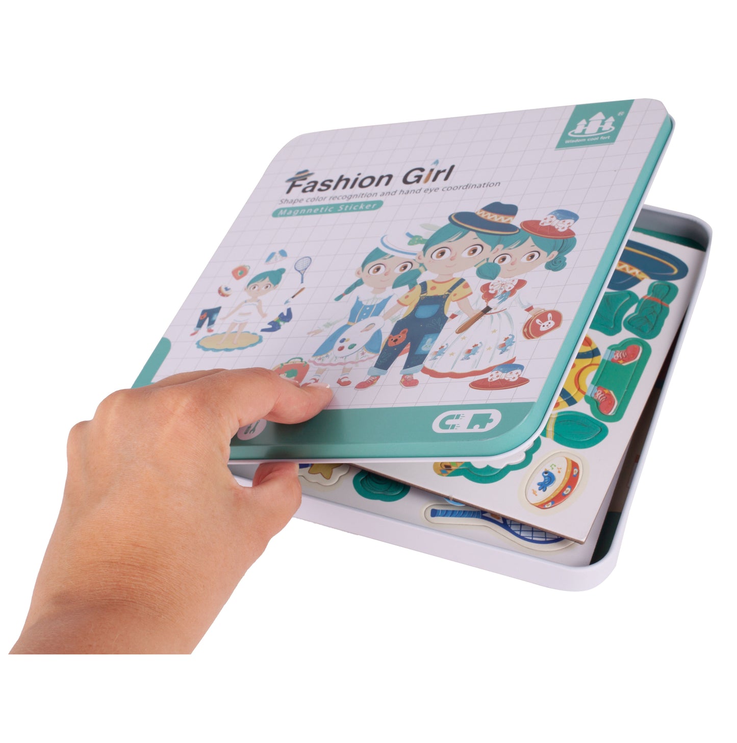 Puzzle Girl Dress Up, 62 piese, MalPlay 109656