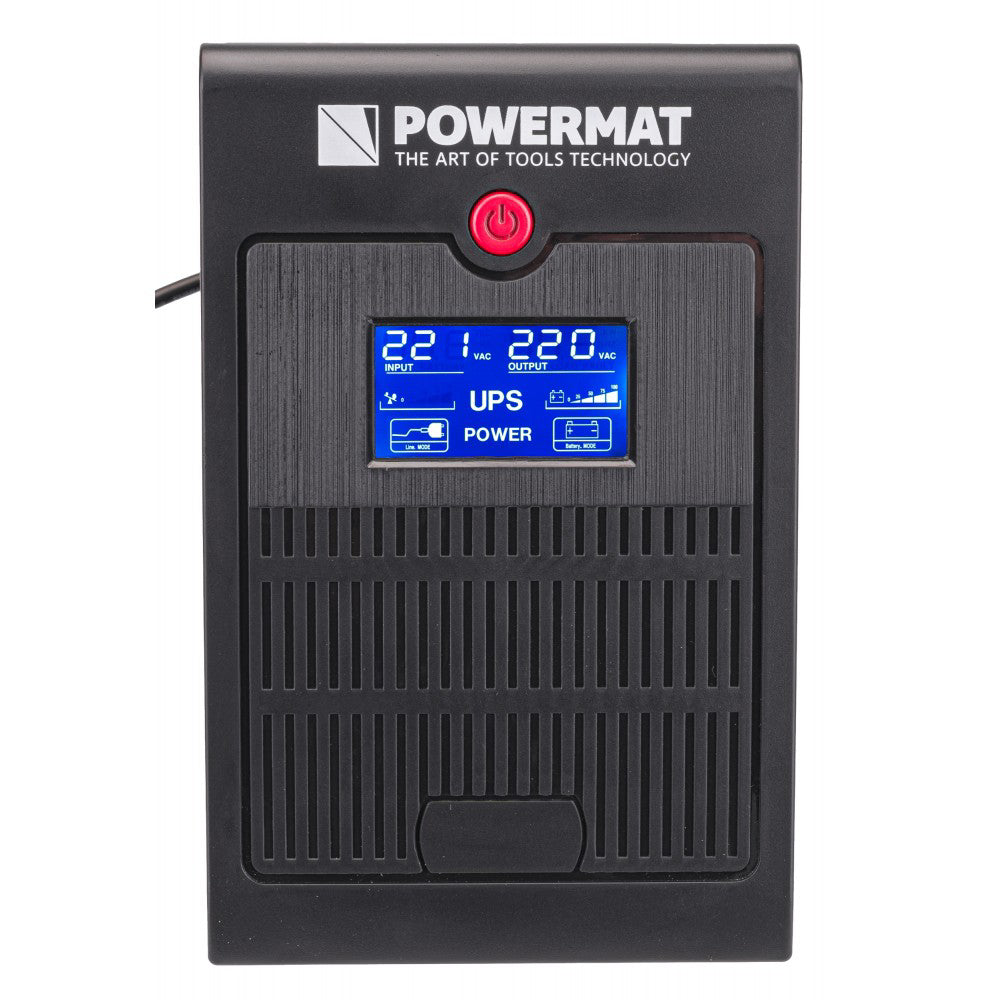 Sursa de curent UPS PM-UPS-1500M, 2 x 9 Ah, Powermat PM1210