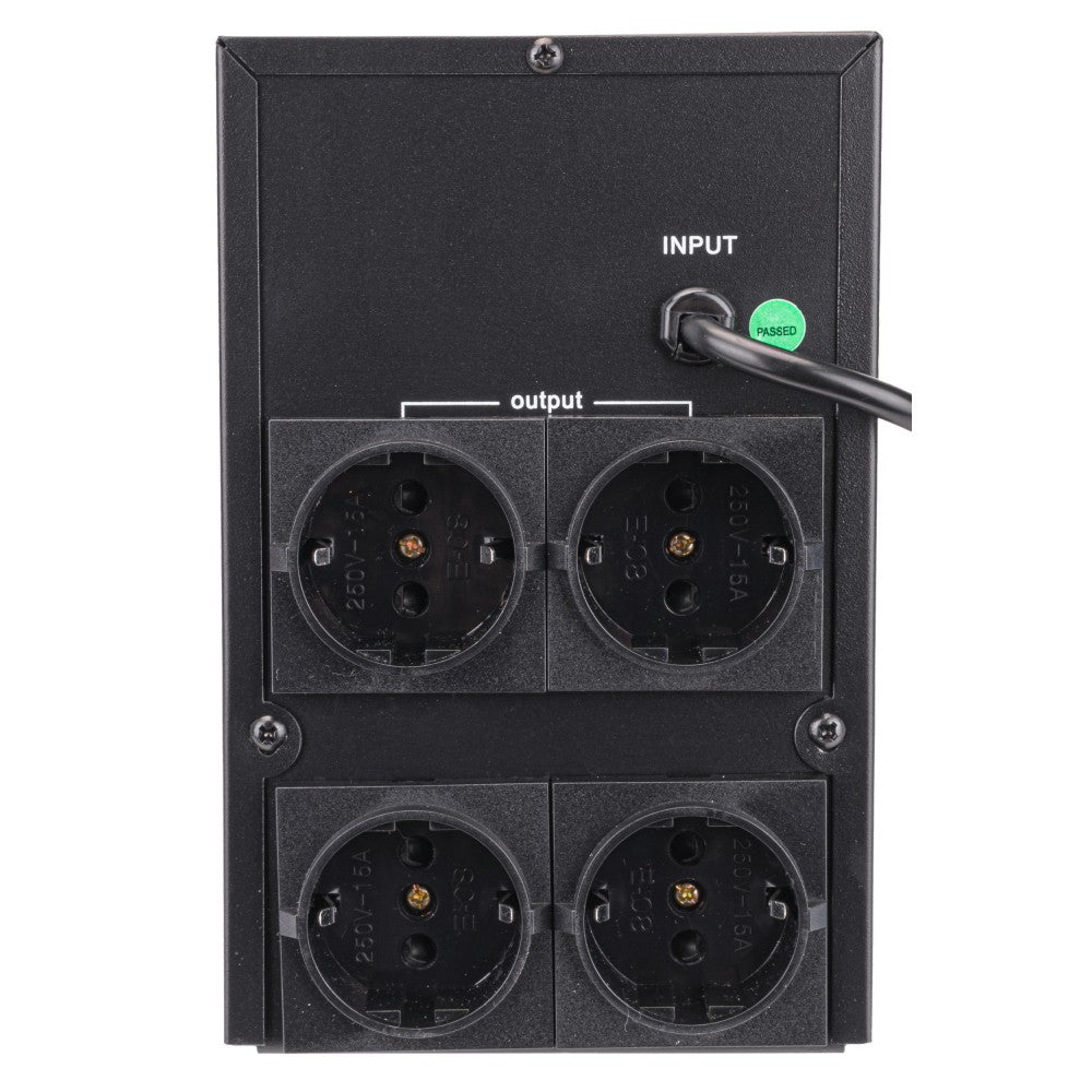 Sursa de curent UPS PM-UPS-1500M, 2 x 9 Ah, Powermat PM1210