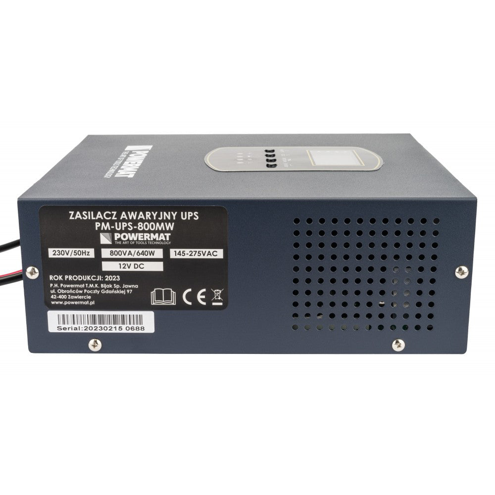 Sursa de curent UPS PM-UPS-8000MW, afisaj LCD, 500 W, Powermat PM1221