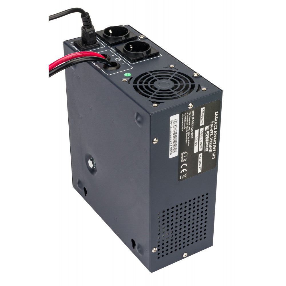 Sursa de curent UPS PM-UPS-1000MW, afisaj LCD, 800 W, Powermat PM1222