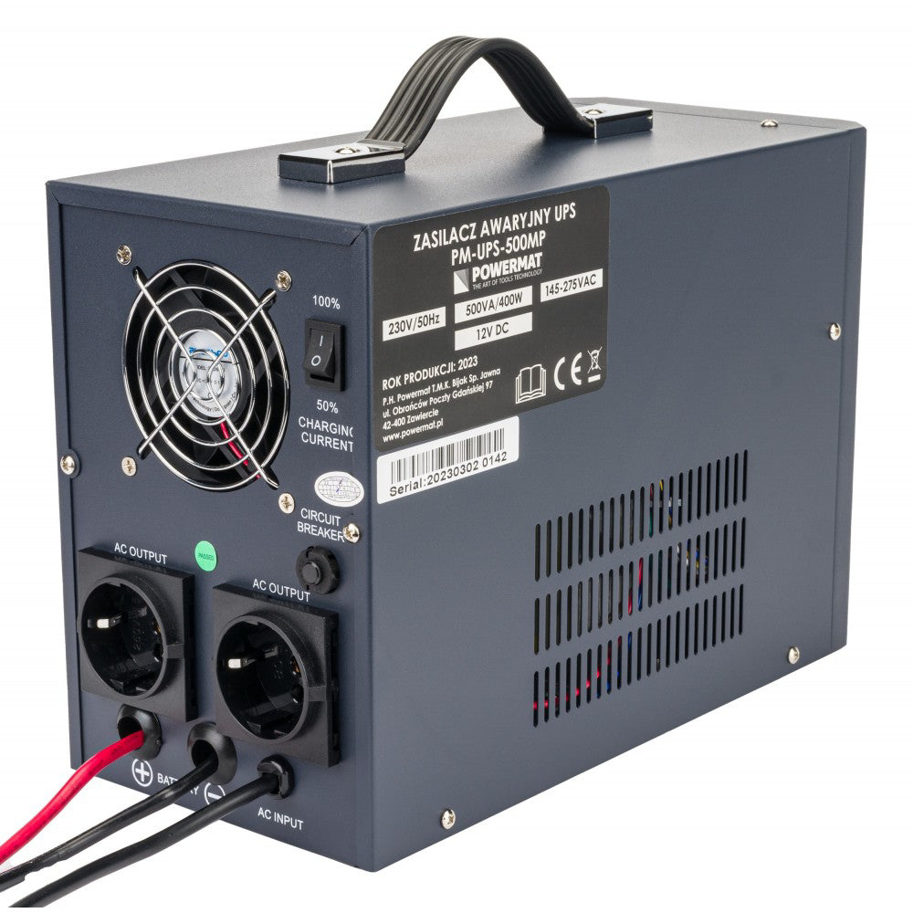 Sursa de curent UPS PM-UPS-500MP, 400 W, Powermat PM1212