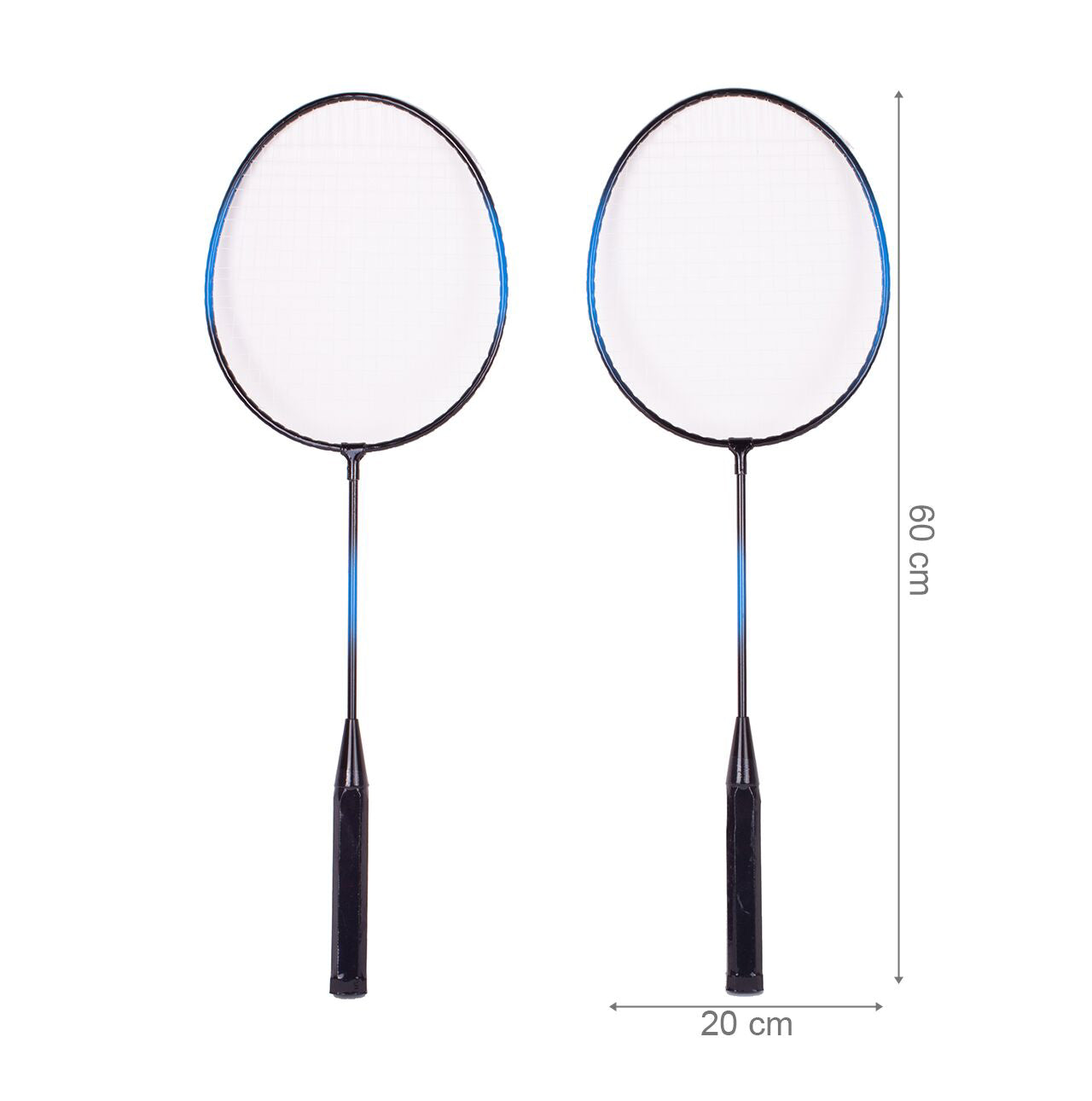 Set rachete batminton, 2 fluturasi, husa, MalPlay 108367