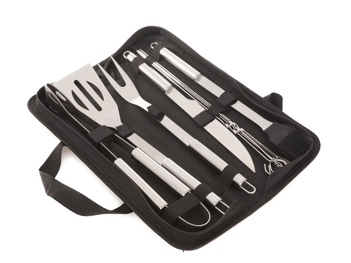 Set ustensile pentru gratar, 10 elemente, Geko G80510