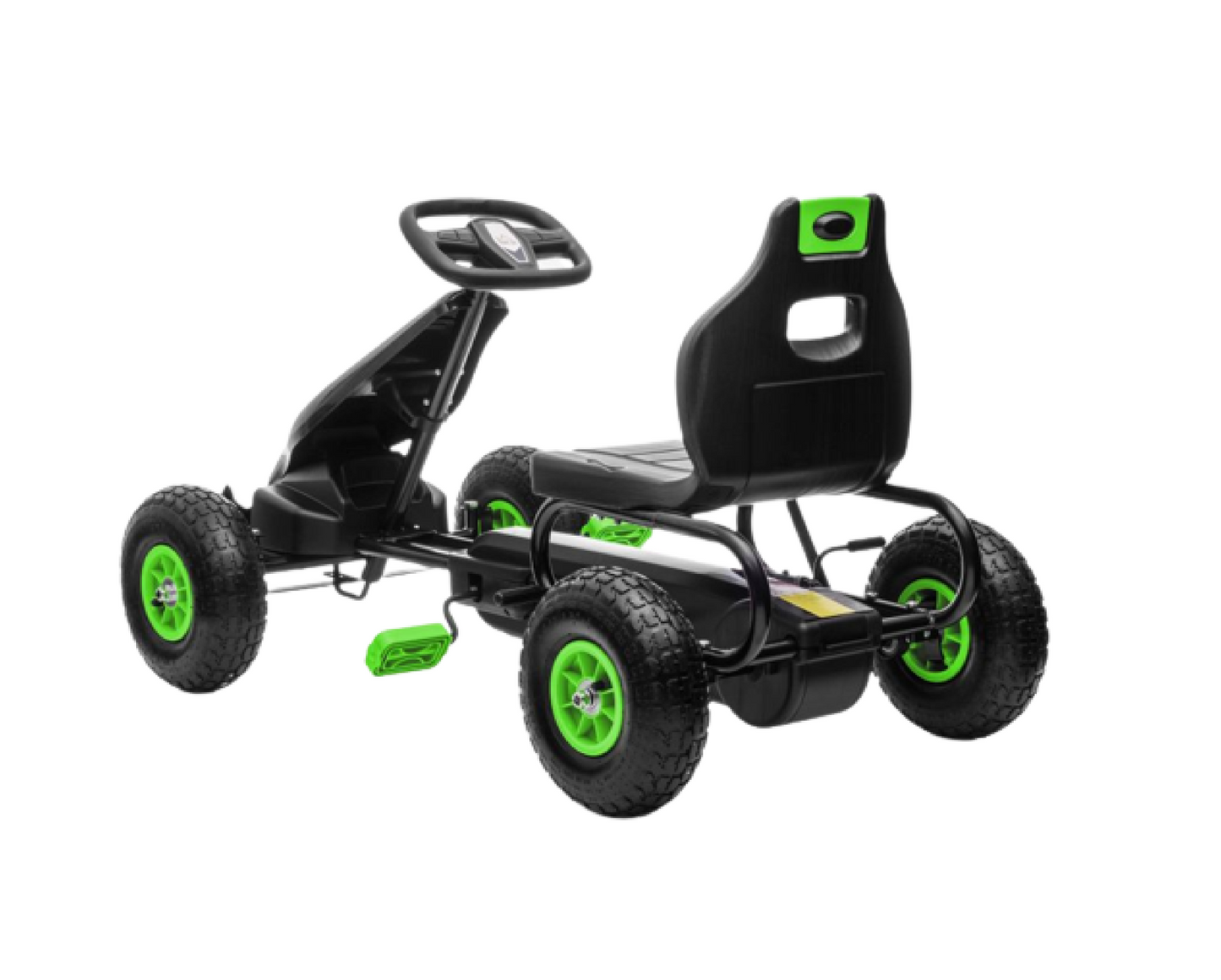 Go Kart G18 cu pedale, verde, Lean 10566