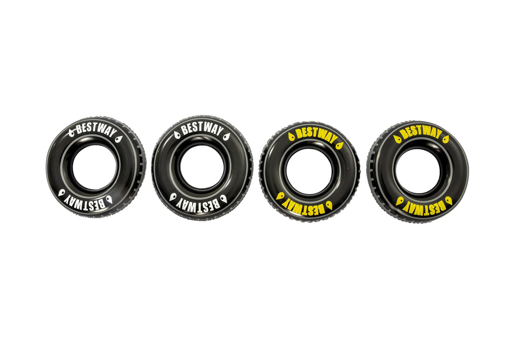 Tobogan dublu cu apa pentru sol, 4.88 m, Bestway 10619