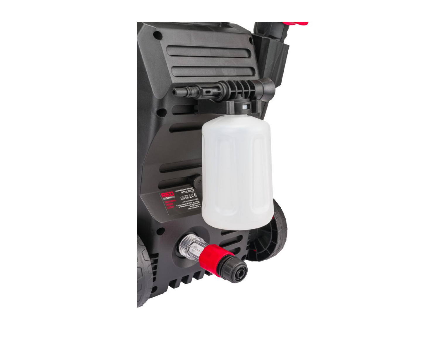 Aparat de spalat cu presiune, 1600 W, 80 bar, Red Technic RTMC0028