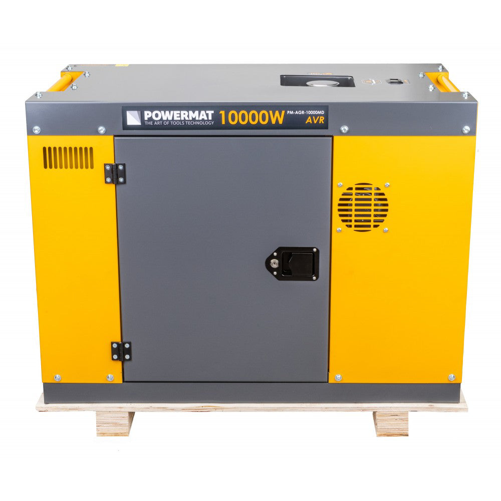 Generator de curent pe motorina PM-AGR-10000MD, 230 V / 400 V, 10 kW, Powermat PM1226