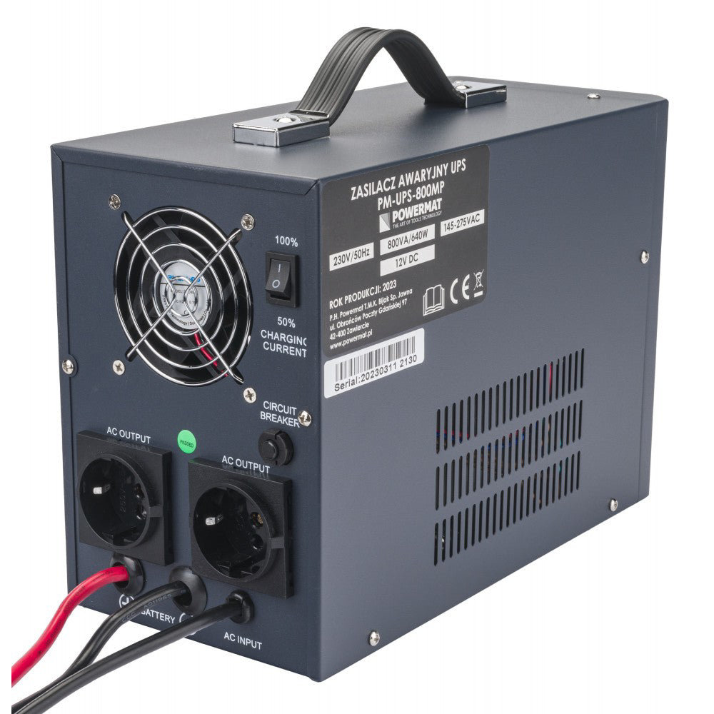 Sursa de curent UPS PM-UPS-800MP, 640 W, Powermat PM1213