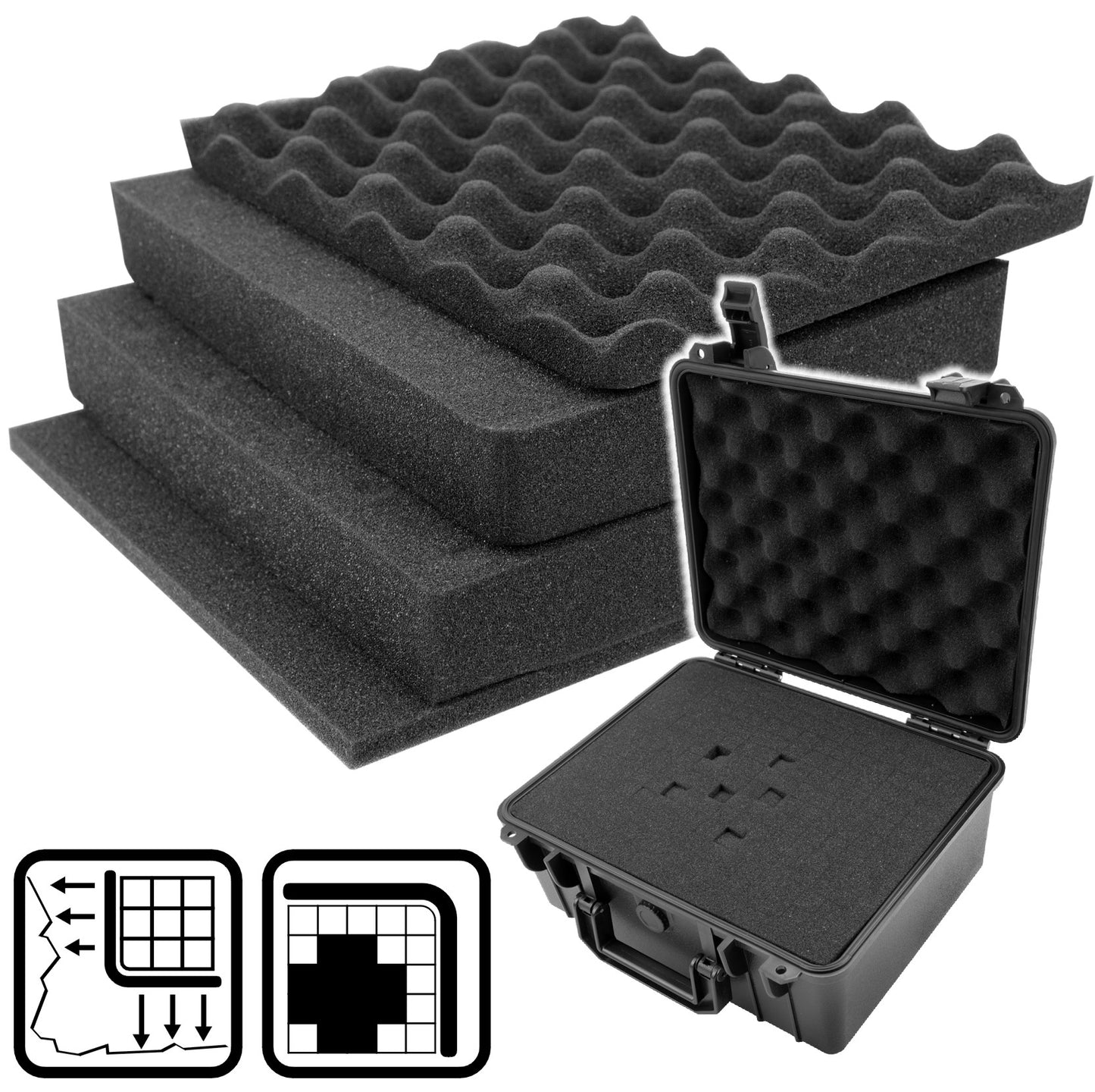 Valiza ermetica pentru scule Wertberg PK 3.00, Harder HD0080