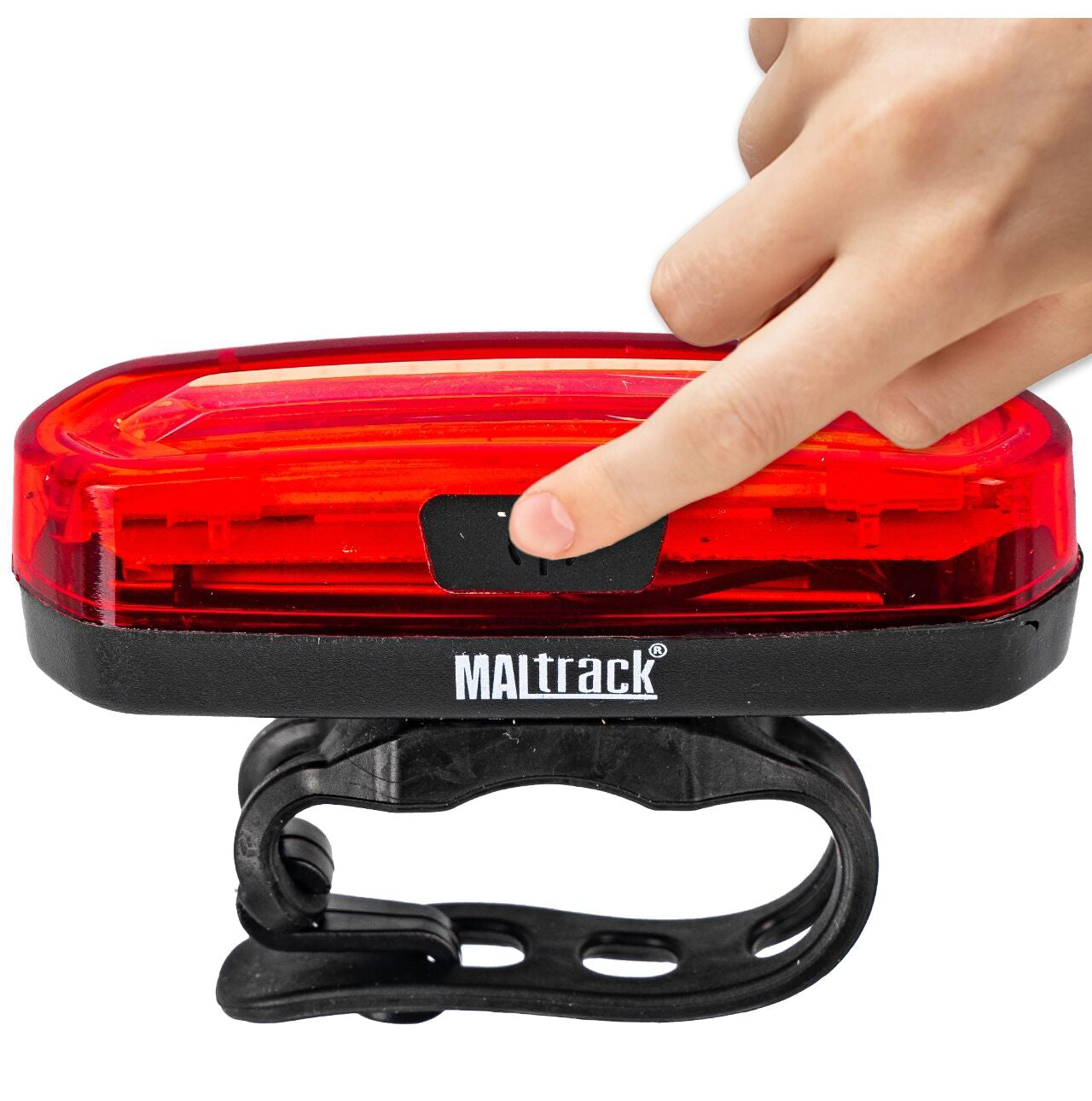 Lumina LED spate pentru bicicleta Exonum 1000, 120 lm, MalTrack 110421