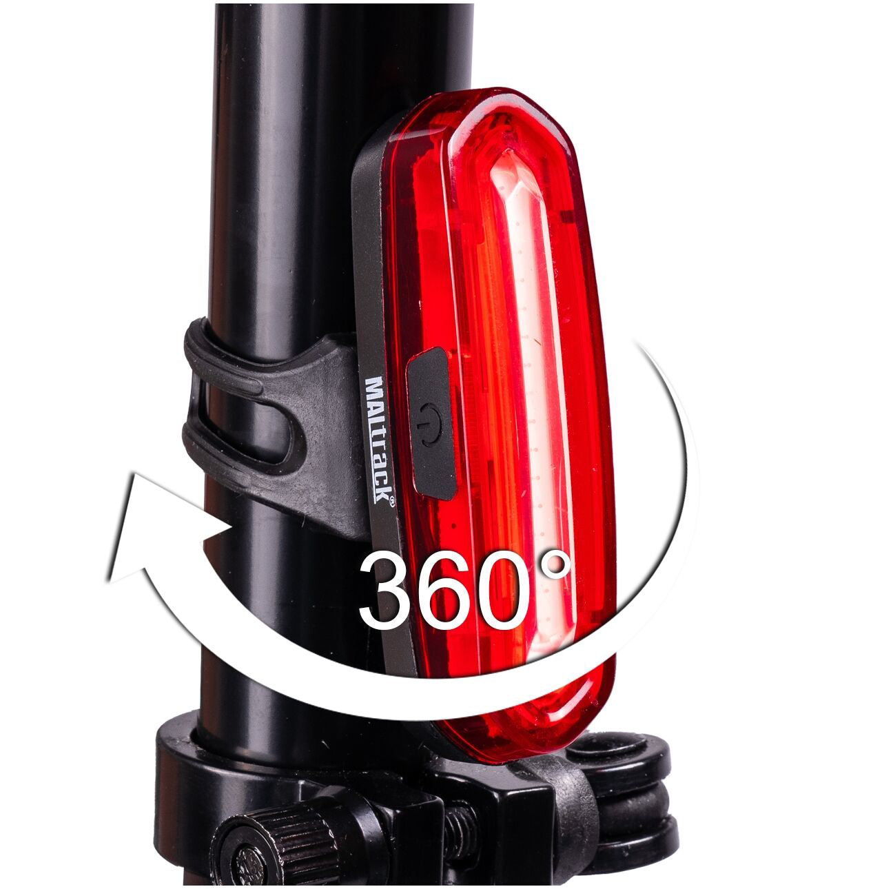 Lumina LED spate pentru bicicleta Exonum 1000, 120 lm, MalTrack 110421