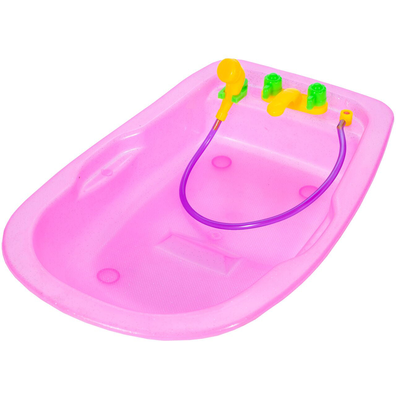 Cada pentru papusi cu accesorii, 12 elemente, MalPlay 107129