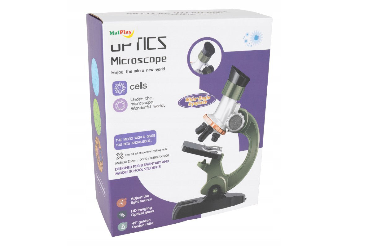 Set microscop cu accesorii, MalPlay 109822