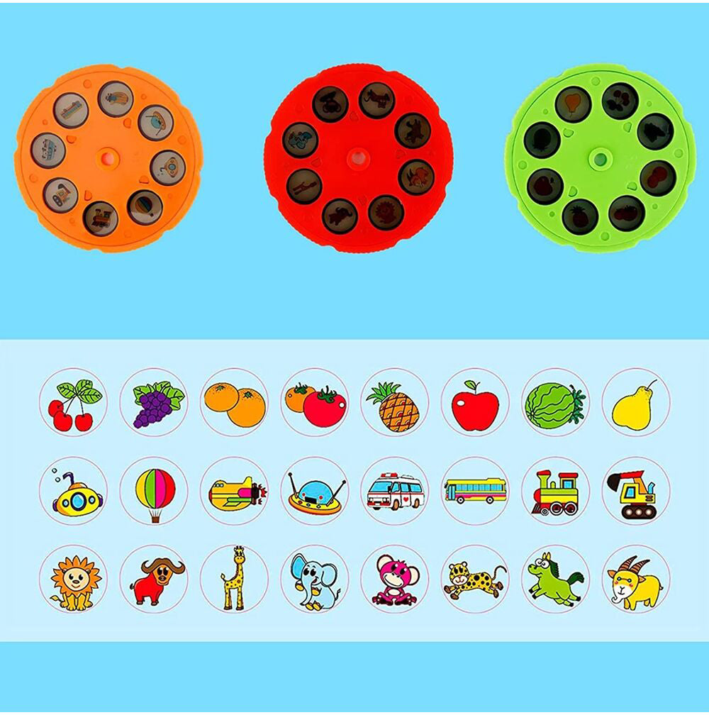 Masuta pentru desen cu proiector tip dragon, MalPlay 110329