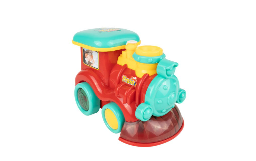Locomotiva de tren cu baloane de sapun, MalPlay 110121