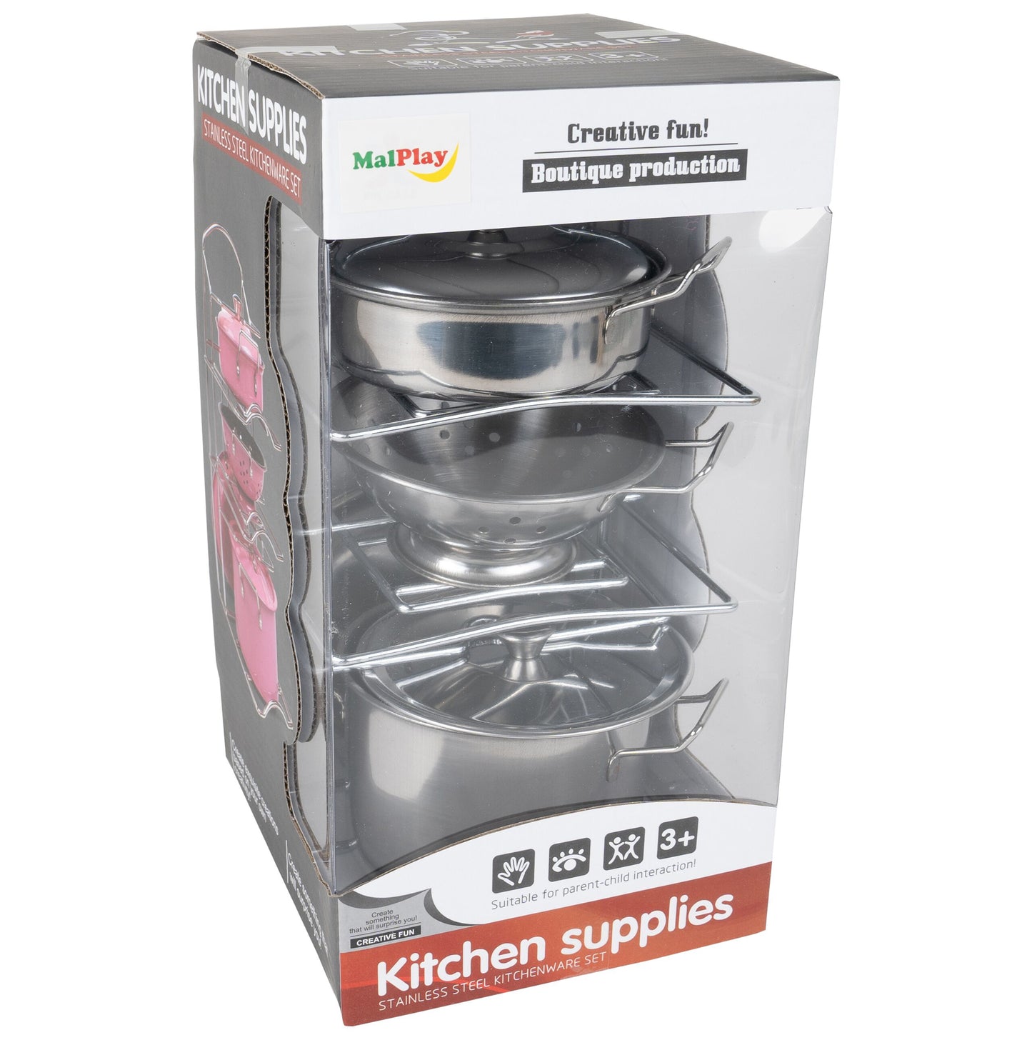 Set oale din otel inoxidabil, MalPlay 109820