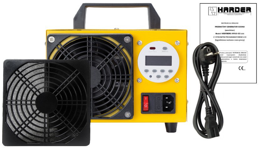 Generator de ozon Wertberg OZ 3.44, 35 g / h, programator LCD, Harder HD0087