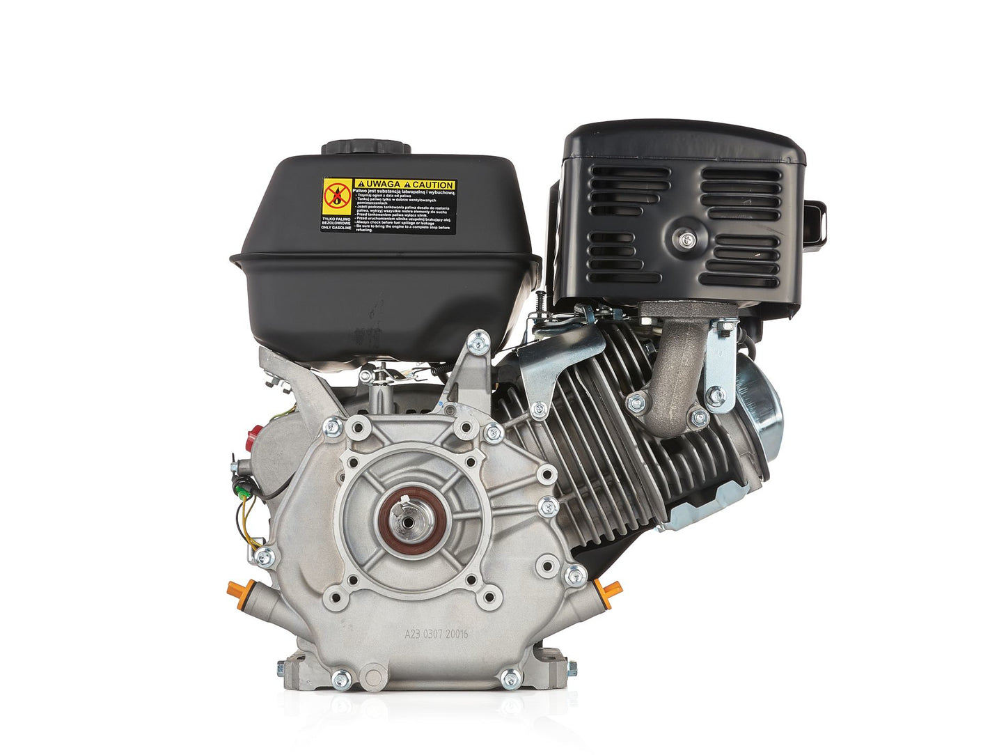 Motor pe benzina Loncin G390F, 13 cp, 25 mm, Geko G80249